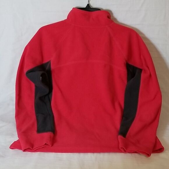 Tek Gear Full Zip 2-Pocket Salmon & Gray Jacket - Picture 5 of 5